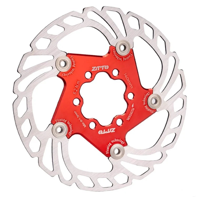 ZTTO FDDP2 Bicycle Floating Disc Brake Rotor for Mountain Bikes 6-Bolt Brake Disc