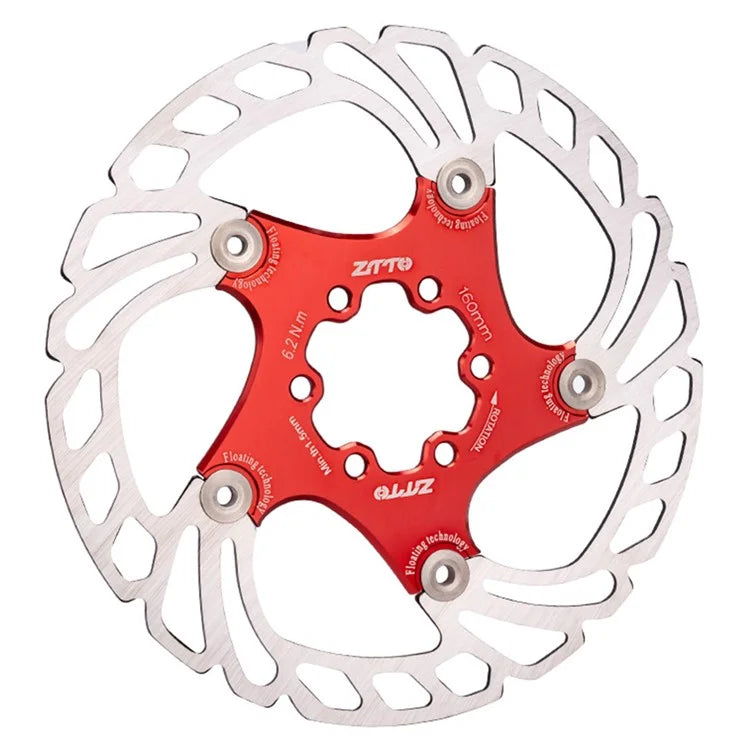 ZTTO FDDP2 Bicycle Floating Disc Brake Rotor for Mountain Bikes 6-Bolt Brake Disc