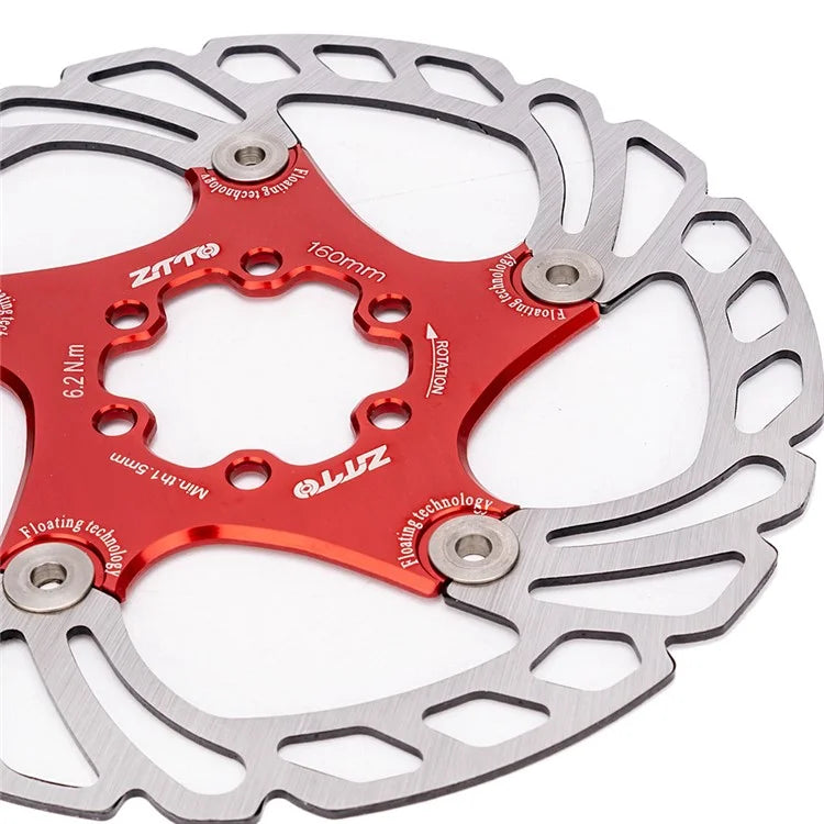 ZTTO FDDP2 Bicycle Floating Disc Brake Rotor for Mountain Bikes 6-Bolt Brake Disc