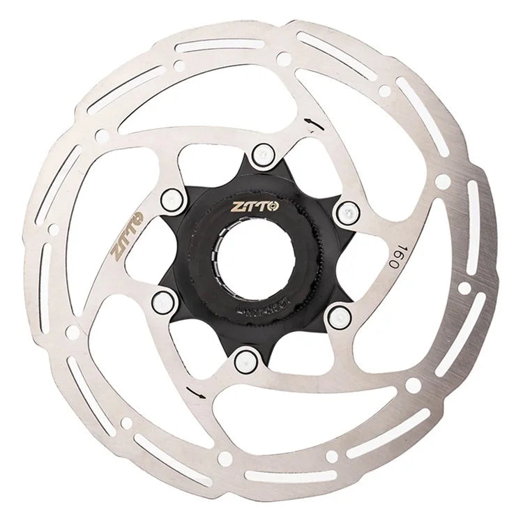 ZTTO ZSDP Stainless Steel Bicycle Middle Lock Disc Road Mountain Bike Brake Pad with Lock Lid