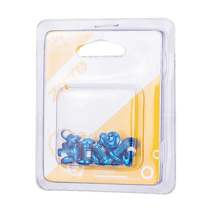 ZTTO 12Pcs M5x10mm Bicycle Disc Screw Alloy Steel Mountain Bike Disc T25 Screws