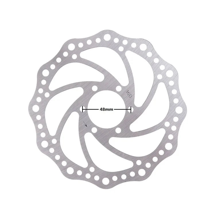 ZTTO 160MM Stainless Steel Bicycle Disc Brake Disc Brake with 6 Screws