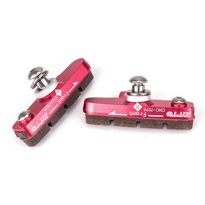 ZTTO TQWSCP 1 Pair Bike Brake Pads Set Mountain Bicycle C-Brake Pads Bike Brake Blocks Kit