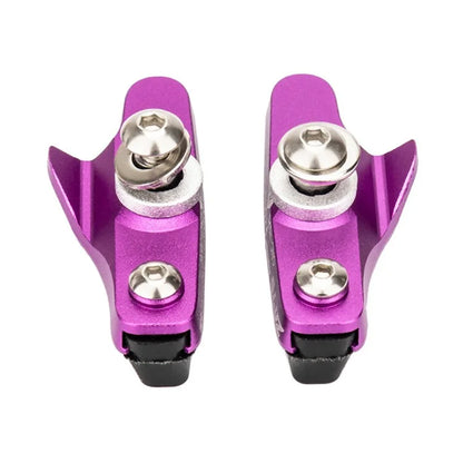 ZTTO 1 Pair Road Bike C-Brake Pad Aluminum Alloy Brake Block Bicycle Parts
