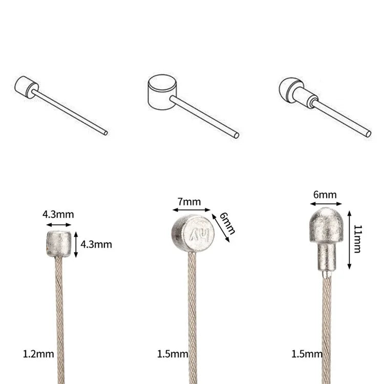 ZTTO Stainless Steel Bike Brake / Shift Line Core Braking / Shifter Inner Cable