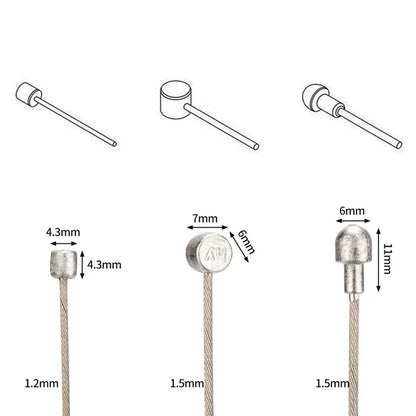 ZTTO Stainless Steel Bike Brake / Shift Line Core Braking / Shifter Inner Cable