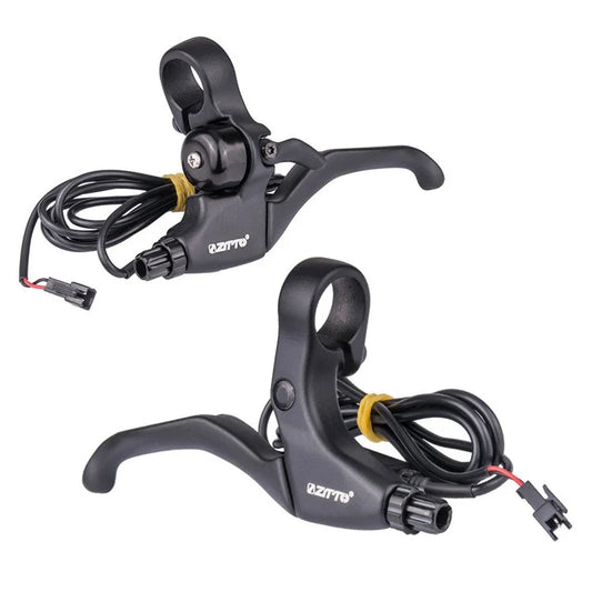 ZTTO SB4A 1 Pair Aluminum Alloy Electric Bike Brake Handle Bar with Bell