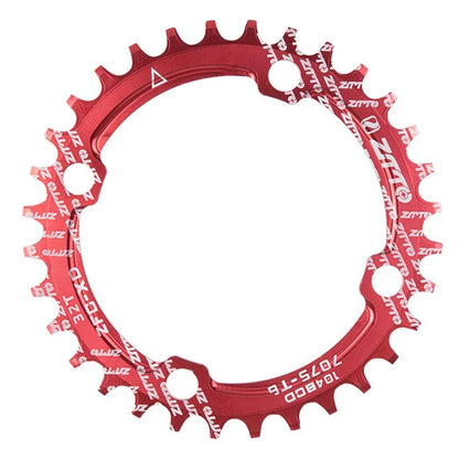 ZTTO 104BCD Positive Negative Teeth Bike Single Chainring Aluminum Alloy Crankset Single Speed Disc