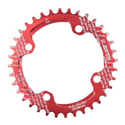 ZTTO 104BCD Positive Negative Teeth Bike Single Chainring Aluminum Alloy Crankset Single Speed Disc