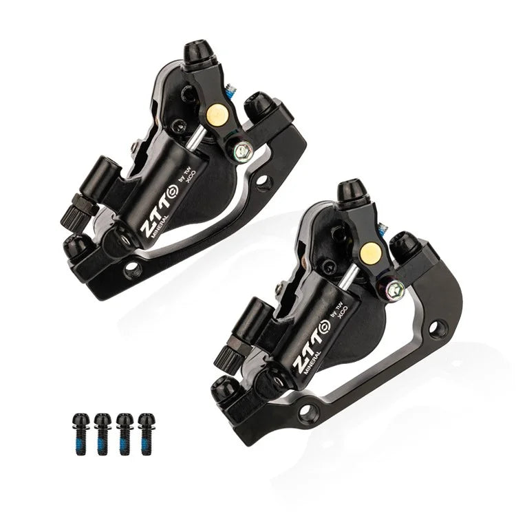 ZTTO XLYD1 1 Pair Front + Rear Aluminum Alloy MTB Bike Line Pulling Hydraulic Disc Brake Calipers