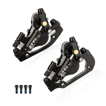 ZTTO XLYD1 1 Pair Front + Rear Aluminum Alloy MTB Bike Line Pulling Hydraulic Disc Brake Calipers