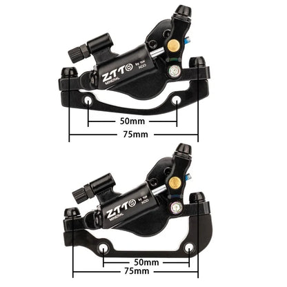 ZTTO XLYD1 1 Pair Front + Rear Aluminum Alloy MTB Bike Line Pulling Hydraulic Disc Brake Calipers