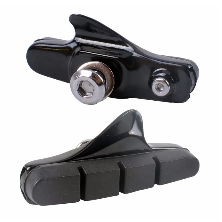 ZTTO SCP1 Aluminum+Rubber Lightweight Road Bike Brake Shoes C Brake Caliper Hoof