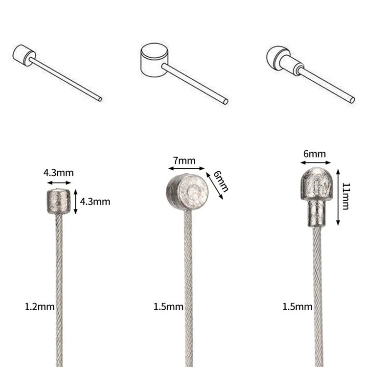 ZTTO Universal Bike Shift Derailleur Cable Bicycle Brake Cable Housing Replacement Kit