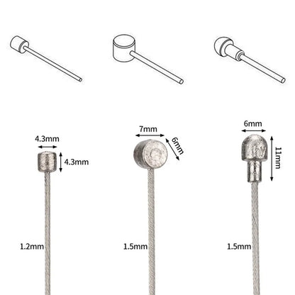 ZTTO Universal Bike Shift Derailleur Cable Bicycle Brake Cable Housing Replacement Kit