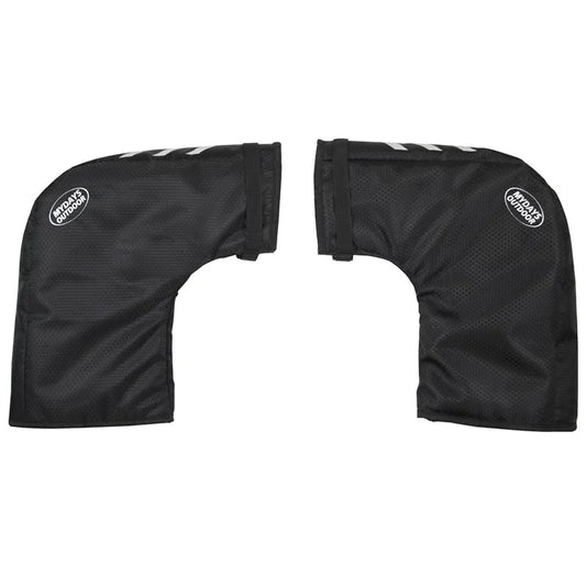MYDAYS OUTDOOR 848201 Reflective Bike Handlebar Cover 420D Oxford Cloth Warm Handlebar Sleeve, 60x16x22cm