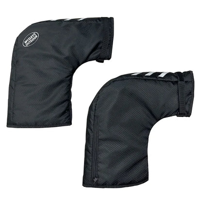 MYDAYS OUTDOOR 848201 Reflective Bike Handlebar Cover 420D Oxford Cloth Warm Handlebar Sleeve, 60x16x22cm
