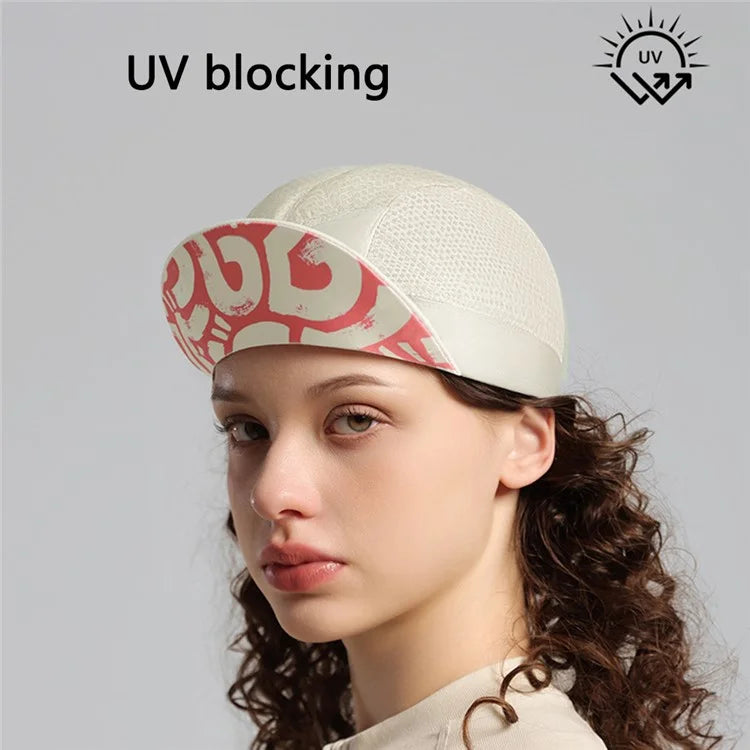 GOLOVEJOY XMZ286 Cycling Skull Cap Under Helmet Liner Sun Visor Anti-UV Quick-Dry Hat for Men, Women