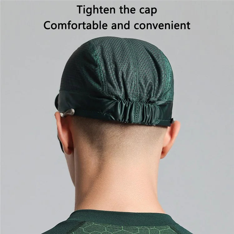 GOLOVEJOY XMZ286 Cycling Skull Cap Under Helmet Liner Sun Visor Anti-UV Quick-Dry Hat for Men, Women