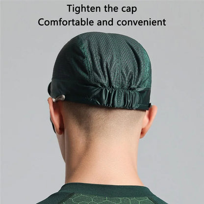 GOLOVEJOY XMZ286 Cycling Skull Cap Under Helmet Liner Sun Visor Anti-UV Quick-Dry Hat for Men, Women