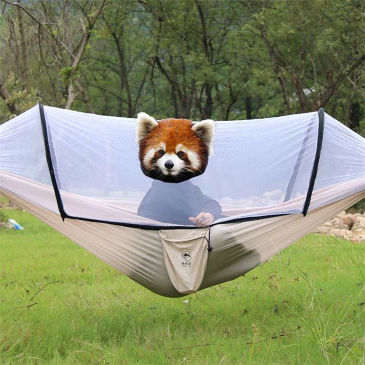 Camping Hammock Mosquito Net Hanging Bed for 2 People, Unfolded Size: 260x140cm