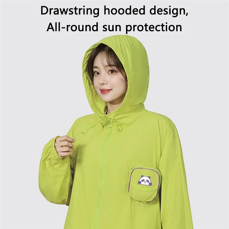 GOLOVEJOY FSY14 Summer UPF 50+ Sun Protection Jacket Long Sleeve Clothing Hoodie Sun-Proof UV Shirt