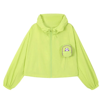 GOLOVEJOY FSY14 Summer UPF 50+ Sun Protection Jacket Long Sleeve Clothing Hoodie Sun-Proof UV Shirt