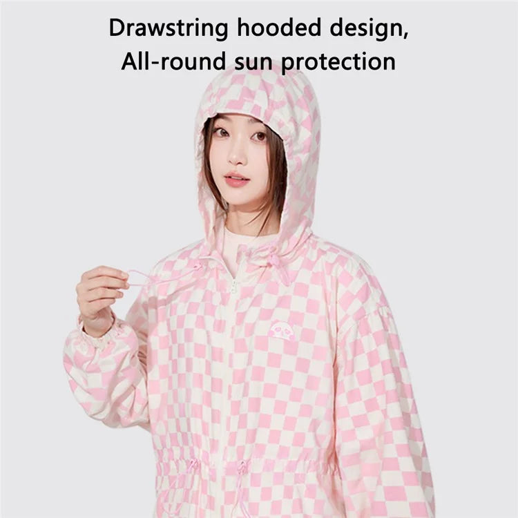GOLOVEJOY FSY16 UPF 50+ Sun Protection Jacket Hoodie Clothing Summer Ice Silk Shirt