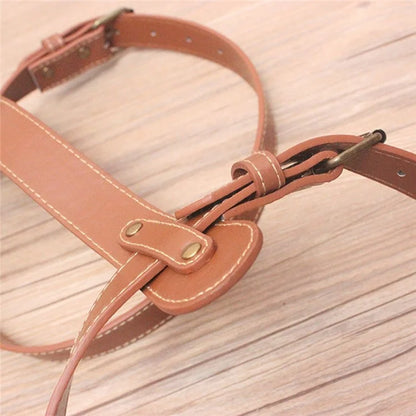 AOTU Outdoor Picnic Blanket Rug Carrying Belt Adjustable Picnic Mat PU Leather Strap