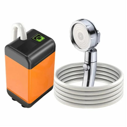 7800mAh Outdoor Camping Electric Shower with 3 Spray Modes