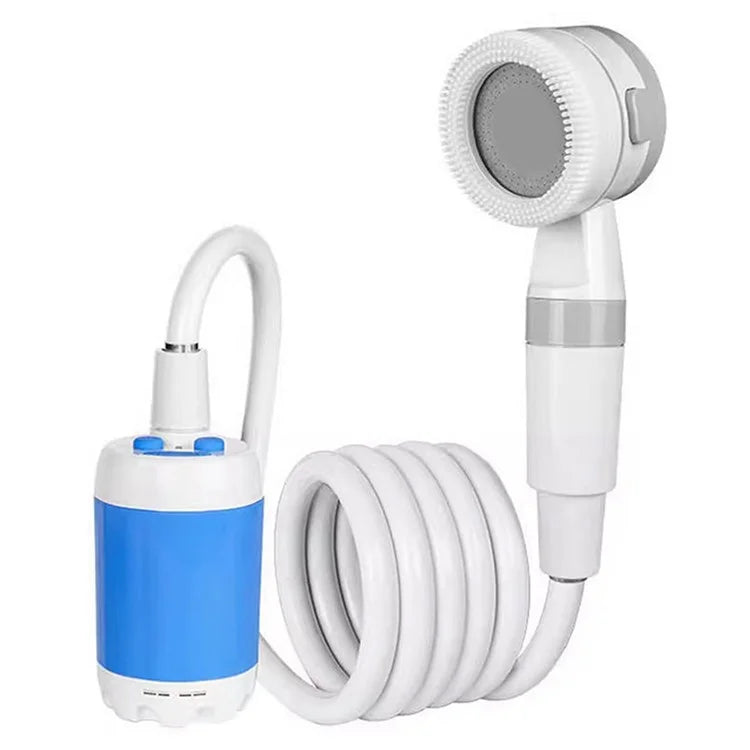 4000mAh Electric Shower Camping Portable Shower Head Pump for Outdoor Hiking Travel