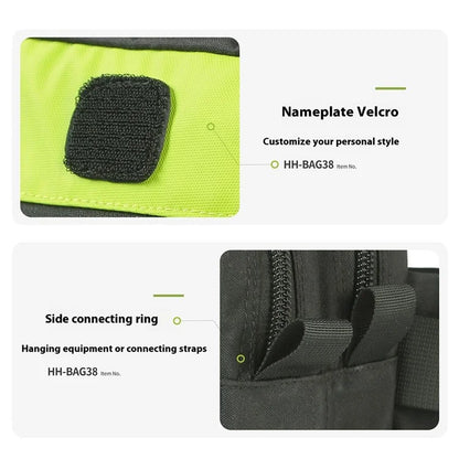 XINDA HH-BAG38 Aerial Work Waist Pack 7L Tool Storage Bag Rock Climbing Crossbody Bag