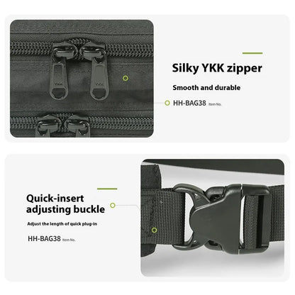 XINDA HH-BAG38 Aerial Work Waist Pack 7L Tool Storage Bag Rock Climbing Crossbody Bag