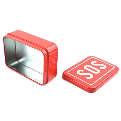 AOTU AT9016 Iron Storage Case Emergency Tool Box Shock-Resistant Outdoor SOS Box