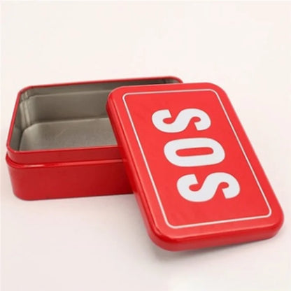 AOTU AT9016 Iron Storage Case Emergency Tool Box Shock-Resistant Outdoor SOS Box