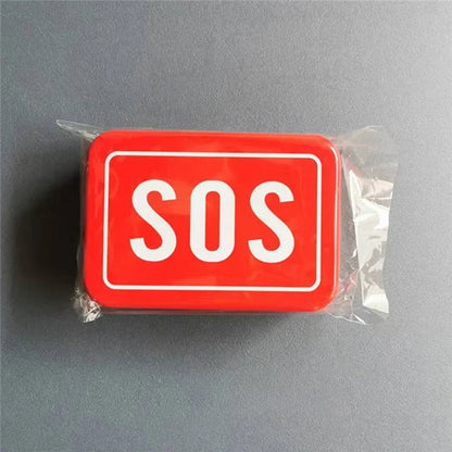 AOTU AT9016 Iron Storage Case Emergency Tool Box Shock-Resistant Outdoor SOS Box