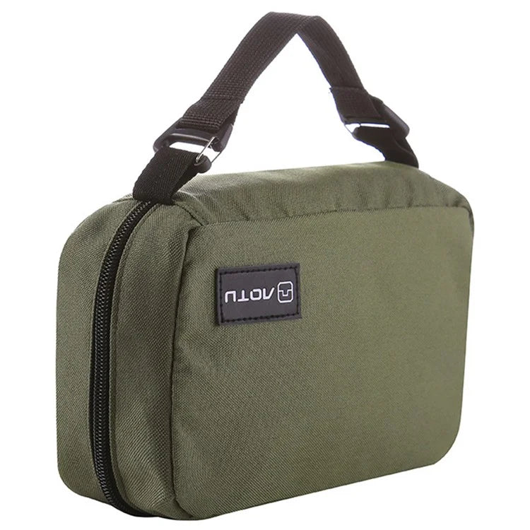 AOTU AT6903-2 Portable Oxford Cloth Travel Cosmetics Toiletries Storage Bag with Hanging Hook