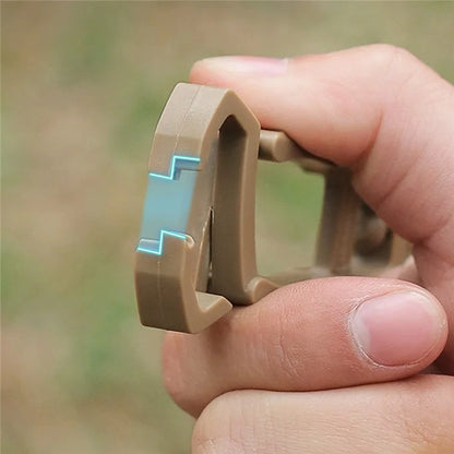 5Pcs Outdoor Multifunctional Anti-Lost Glove Clip Gourd Buckle 8-shaped Clips