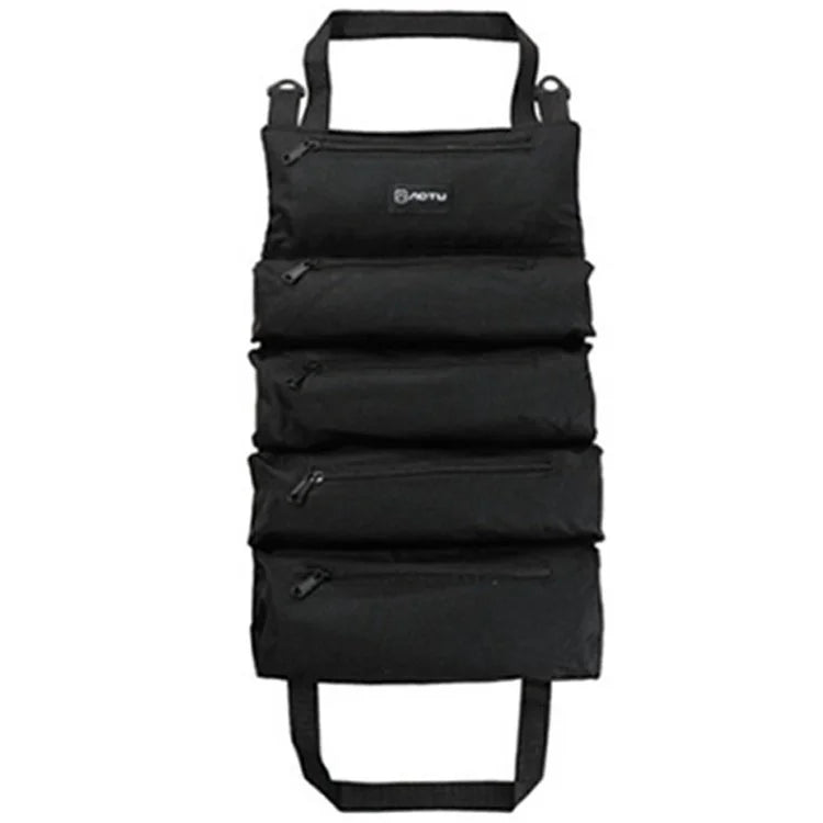 AOTU AT6944 Camping Tool Roll Bag Oxford Cloth Tools Organizer Roll Up Storage Pouch