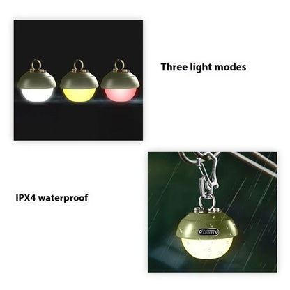 WIDESEA WSDJ-003G 3 Color Modes Outdoor Camping Lantern Tent Hanging LED Light (Without CE)