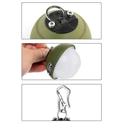 WIDESEA WSDJ-003G 3 Color Modes Outdoor Camping Lantern Tent Hanging LED Light (Without CE)