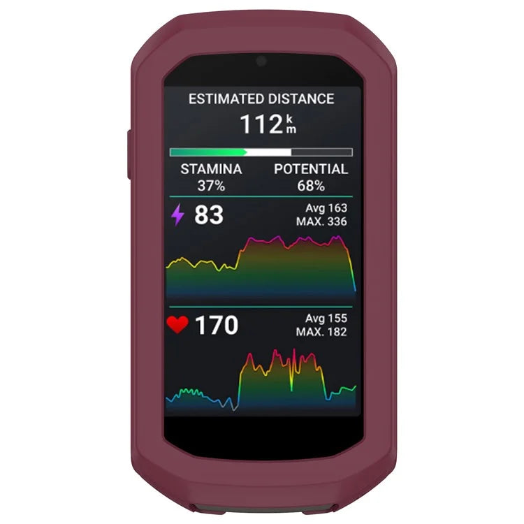 Silicone Protective Case for Garmin Edge 1050 Bike Computer Anti-Scratch Shockproof Cover