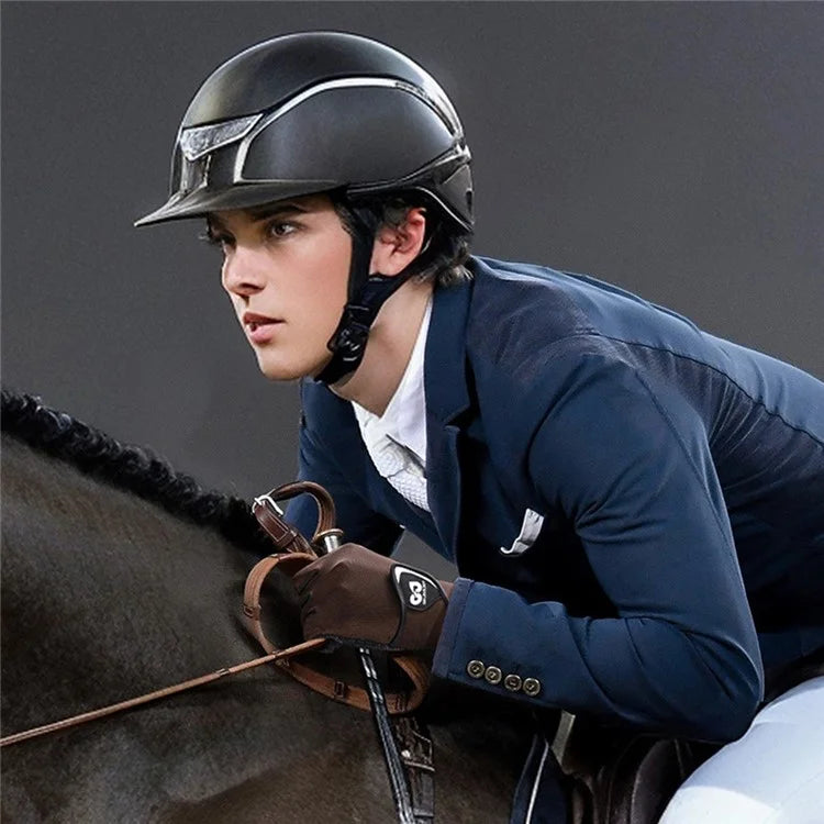GOLOVEJOY XG83 Professional Equestrian Gloves Summer Ice Silk Anti-Slip Touch Screen Mittens