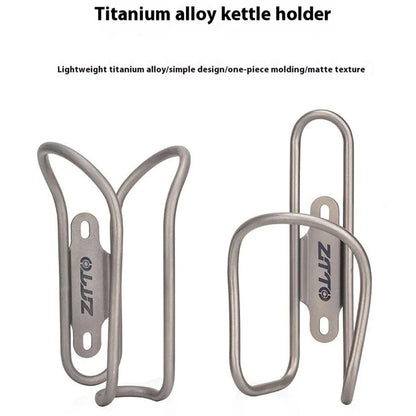 ZTTO Titanium Alloy Water Bottle Cage Road Mountain Bike Water Bottle Holder