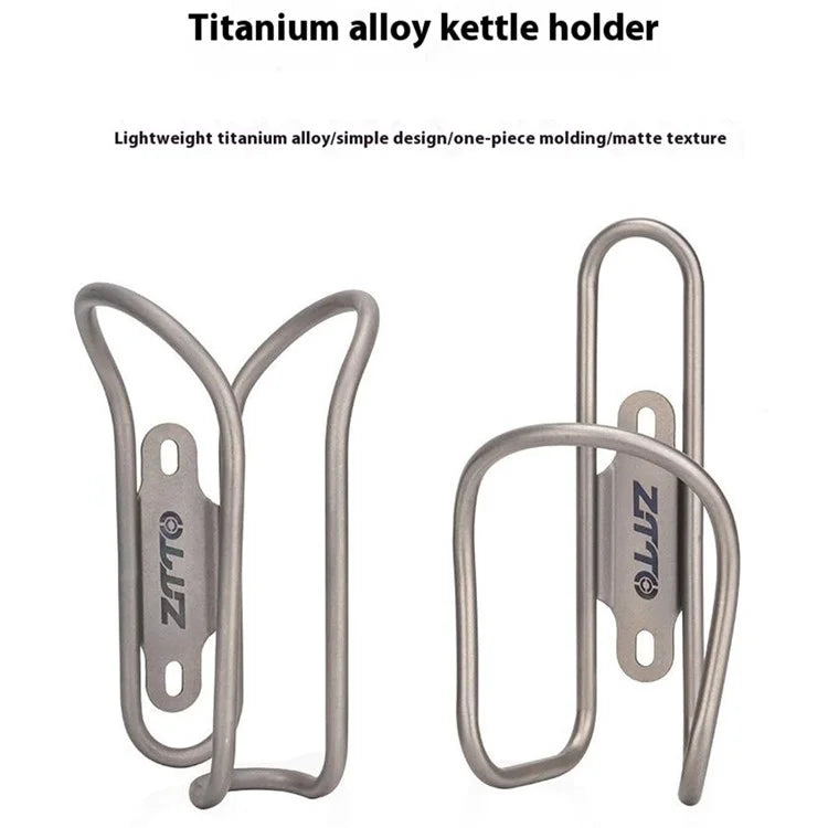 ZTTO Titanium Alloy Water Bottle Cage Road Mountain Bike Water Bottle Holder