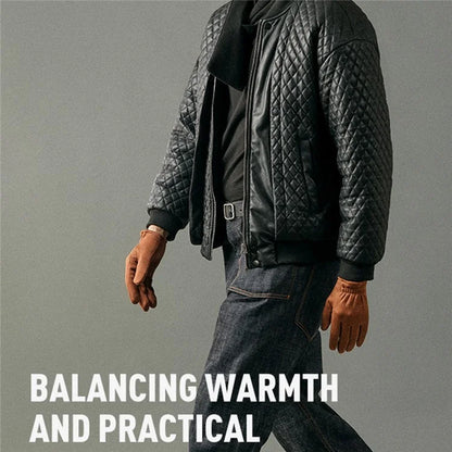 GOLOVEJOY DY55 1 Pair Men Suede Winter Cycling Gloves Touch Screen Full Finger Warm Gloves