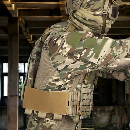 H267 Elastic Tactical Vest Cummerbund Quick Release Mounting Strap for JPC / CPC / LBT / LBX / FCPC