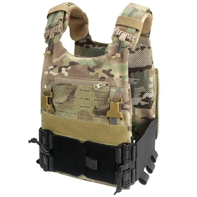 H267 Elastic Tactical Vest Cummerbund Quick Release Mounting Strap for JPC / CPC / LBT / LBX / FCPC
