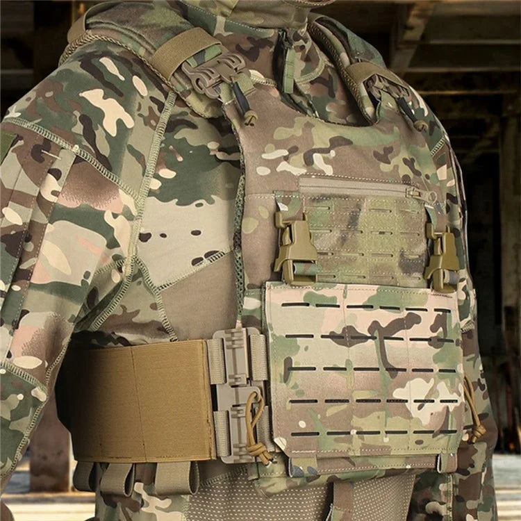 H267 Elastic Tactical Vest Cummerbund Quick Release Mounting Strap for JPC / CPC / LBT / LBX / FCPC