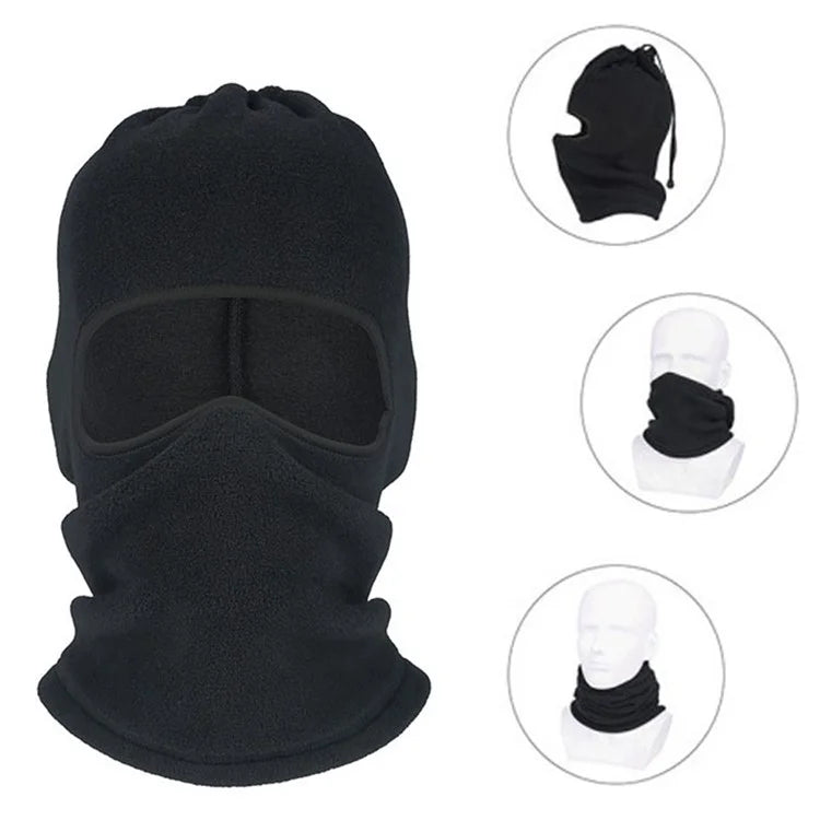 AOTU Soft Polar Fleece Neck Gaiter Winter Windproof Cycling Scarf Warm Neck Cover Head Cover